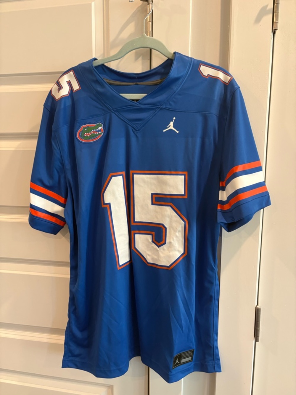 Tim Tebow - Jordan x Florida Gators #15 Blue Football Jersey